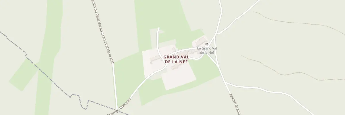 Plan du 5 Rue du Grand Val à Joux-la-Ville