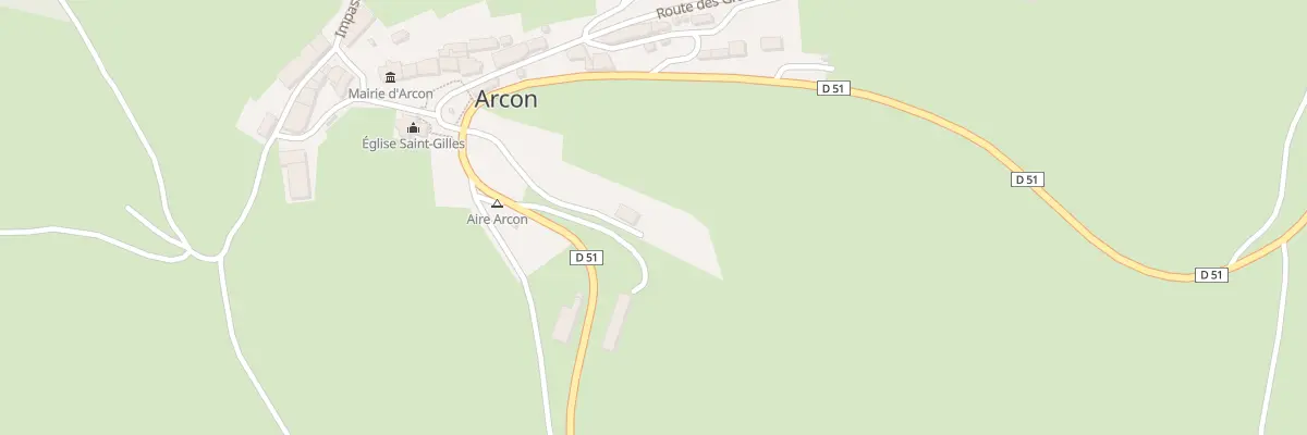 Plan du 3 Rte de Saint-André d’Apchon à Arcon