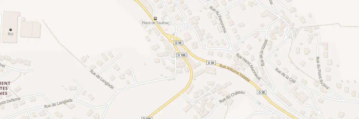 Plan du 66 Av Baptiste Marcet au Puy-en-Velay