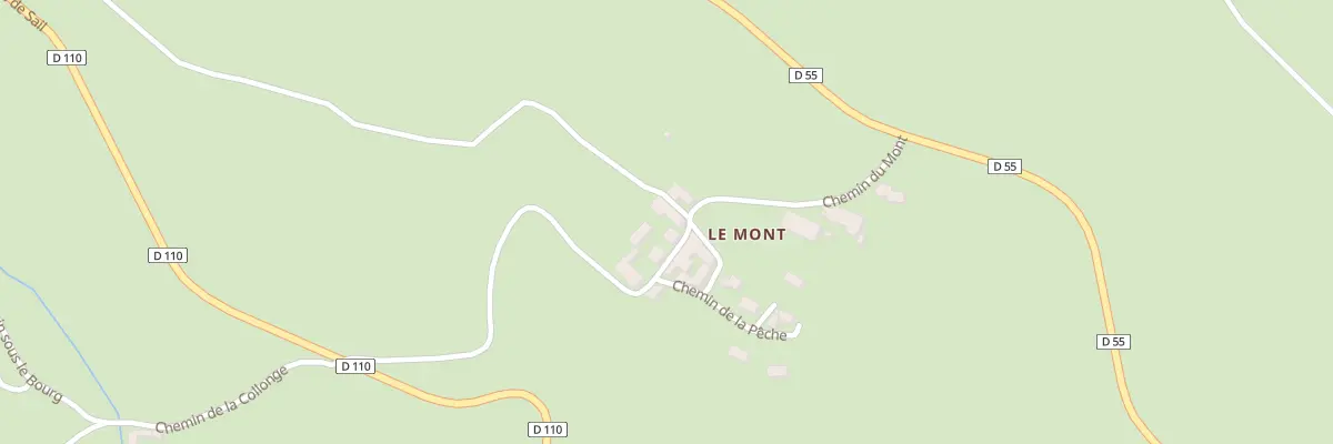 Plan du 387 Che du Mont à Saint-Just-en-Bas