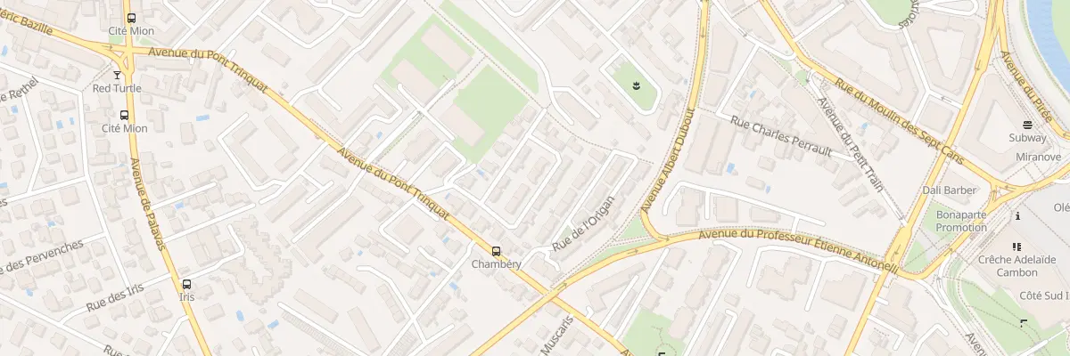 Plan du 11 Rue des Colchiques à Montpellier