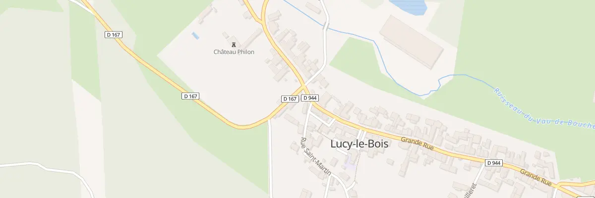 Plan du 59A Gr Grande Rue à Lucy-le-Bois