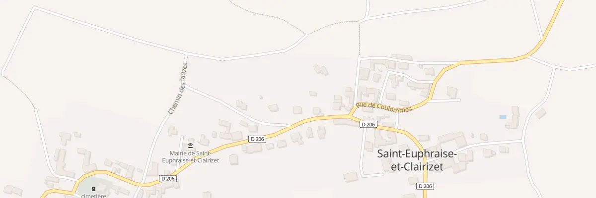 Plan du 4 Rue des Tilleuls à Saint-Euphraise-et-Clairizet
