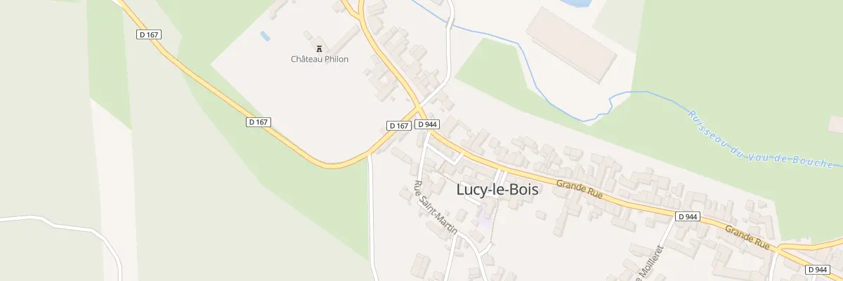 Plan du 59F Gr Grande Rue à Lucy-le-Bois