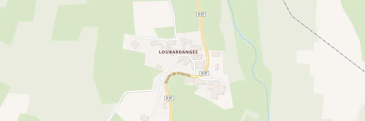 Plan du 5069 Loubardanges à Sauvessanges