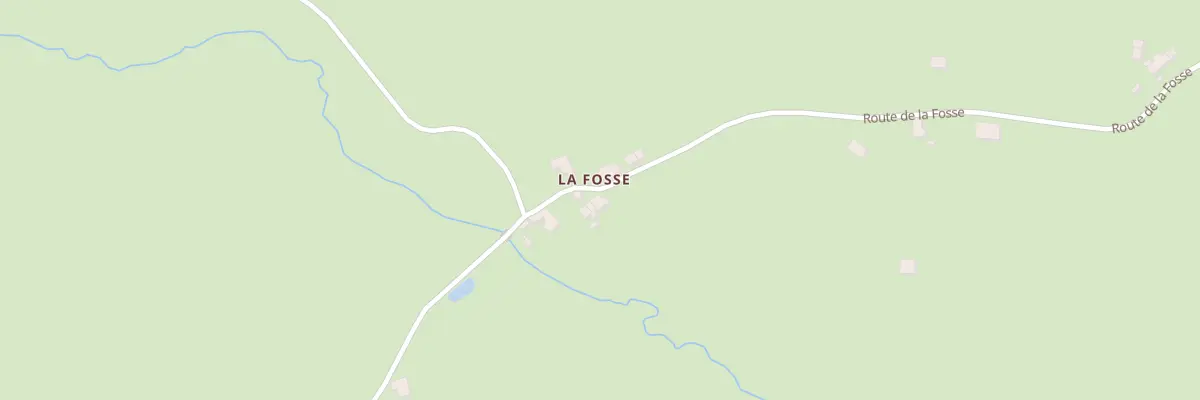 Plan du 718 Rte de la Fosse à Saint-Hilaire-en-Morvan