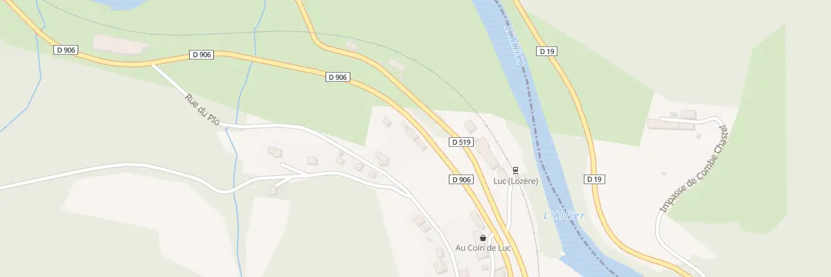 Plan du 5098 Le Plo à Luc