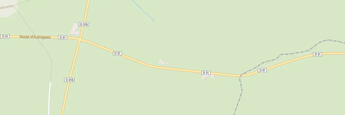Plan du 2 Rte d’Autreppes à Sorbais