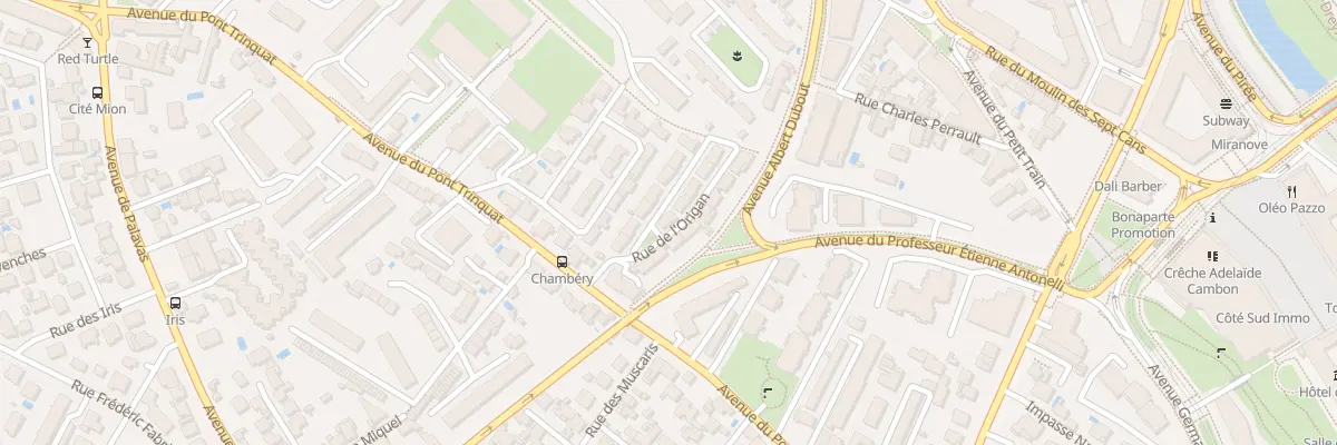 Plan du 3 Rue de l’Origan à Montpellier