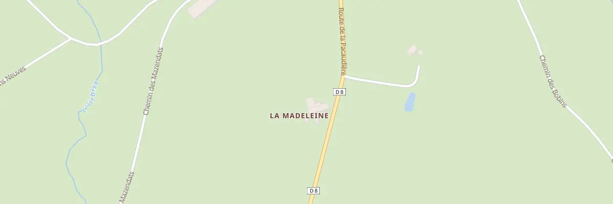 Plan du 636 Rte de la Pacaudière à Urbise