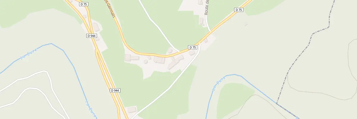 Plan du 16 Rte de St Germain à Chastellux-sur-Cure