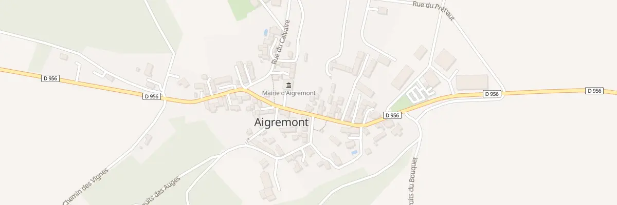 Plan du 25 Rue du Général Delamalle à Aigremont