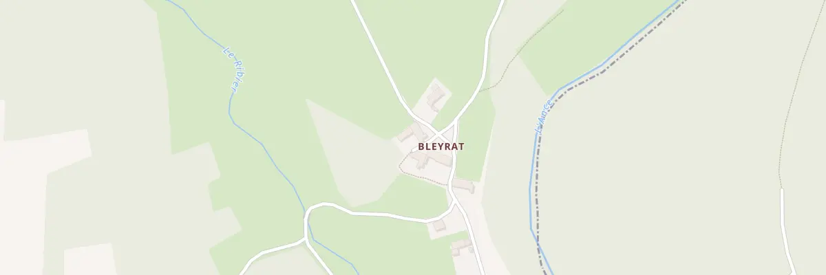 Plan du 5053 Bleyrat à Sauvessanges