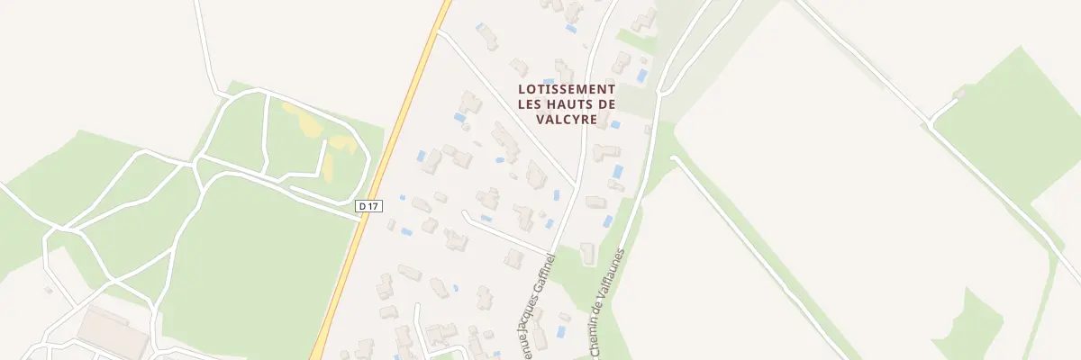 Plan du 79 Rue du Grenache à Valflaunès