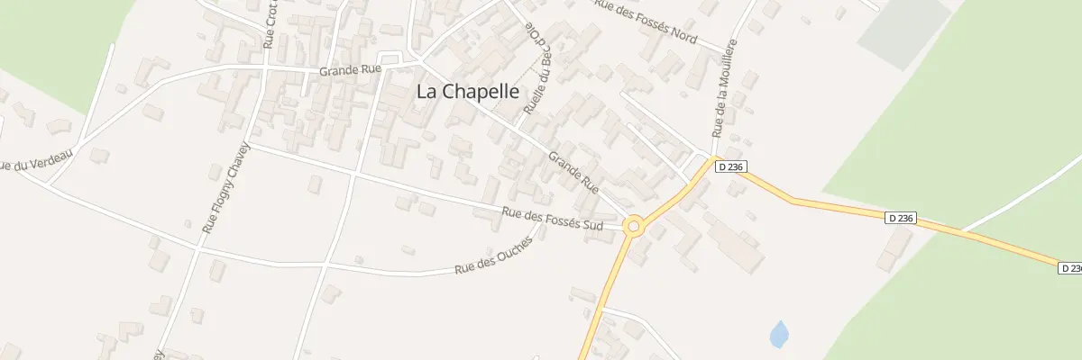 Plan du 13 Rue des Fosses Sud à Flogny-la-Chapelle