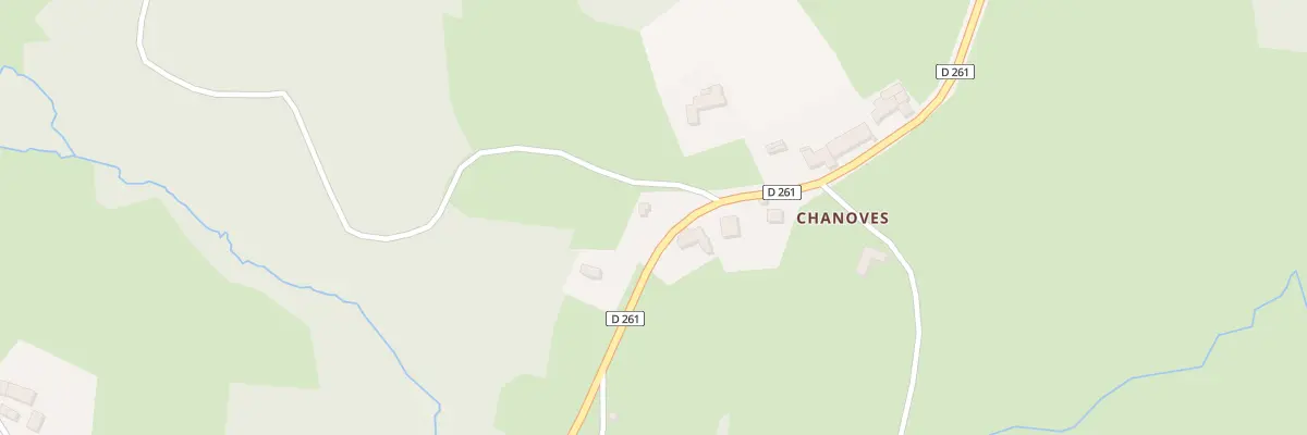 Plan du 5307 Chanoves à Églisolles