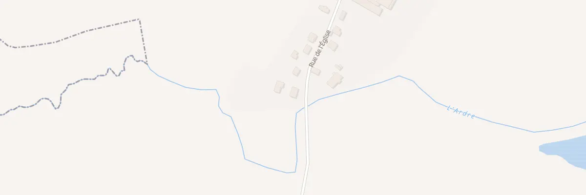 Plan du 20 Rue de l’Eglise à Marfaux