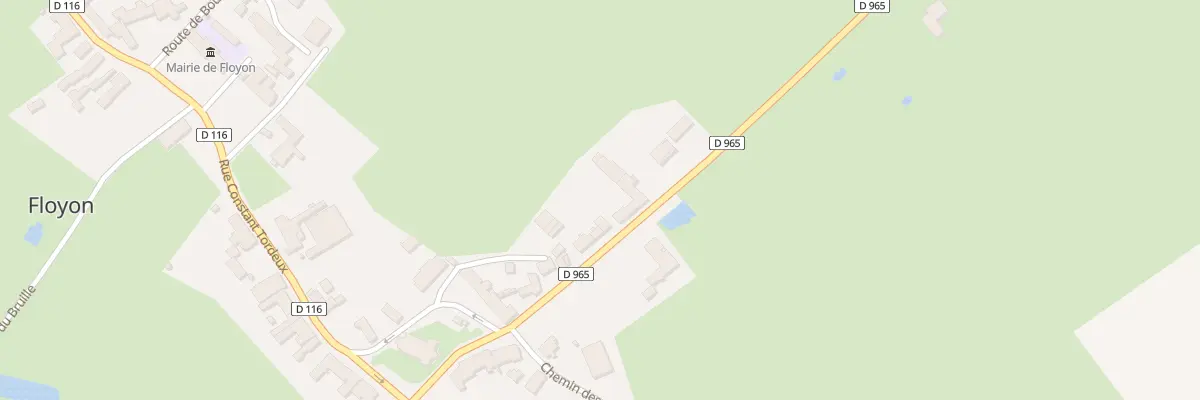 Plan du 7 Rte du Plouy à Floyon