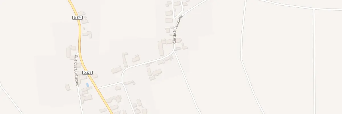 Plan du 20 Rue De La Fontaine à Eaux-Puiseaux