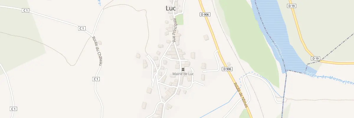 Plan du 5102B Luc Village à Luc