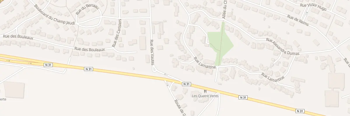 Plan du 38 Rue Lamartine à Muizon