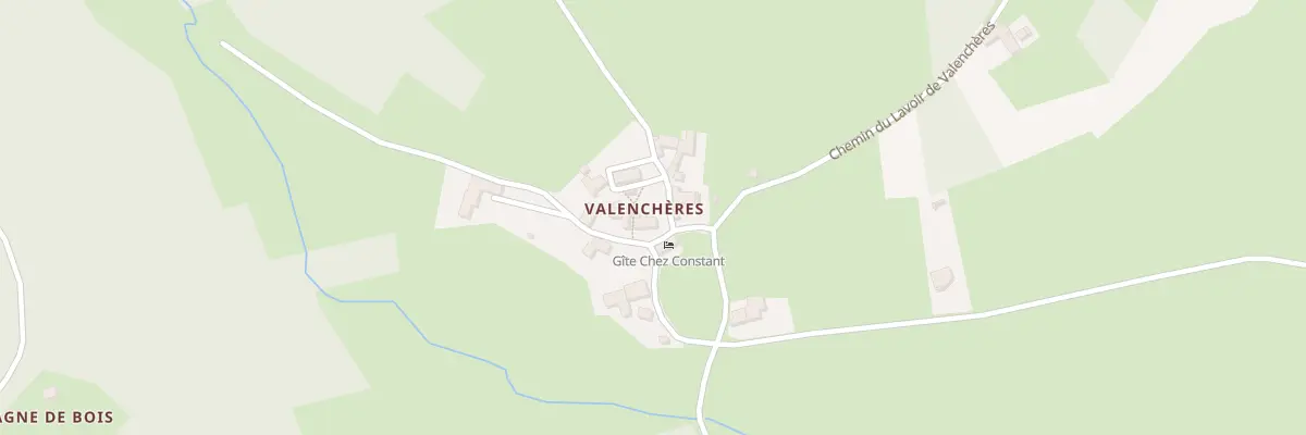 Plan du 12 Ham de Valencheres à Saint-Romain
