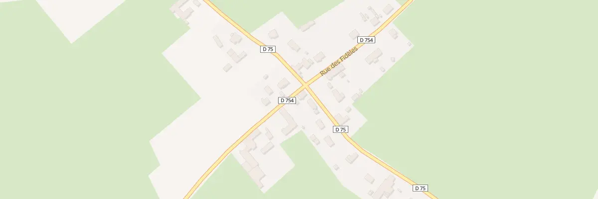 Plan du 7 Rue du Midi à La Flamengrie