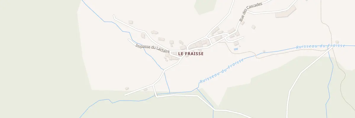 Plan du 5225 Le Fraisse à Luc