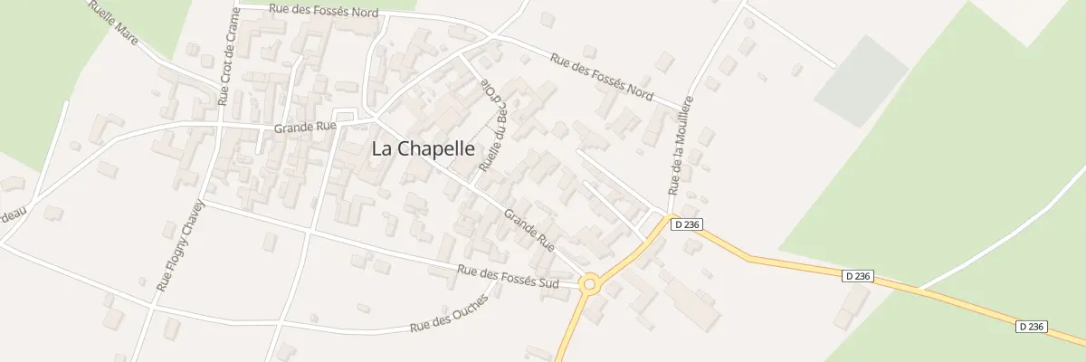 Plan du 29 Gr Grande Rue à Flogny-la-Chapelle