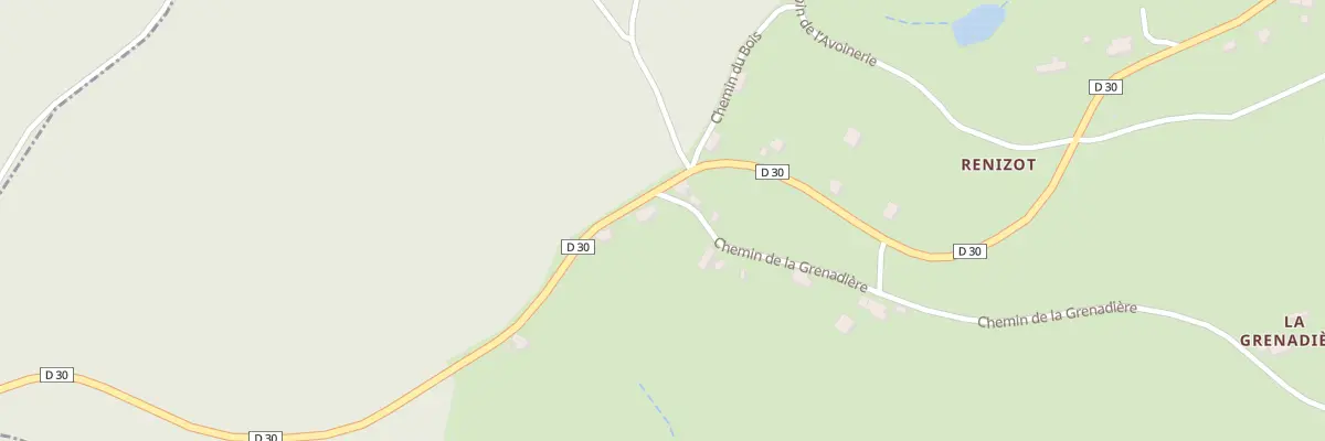 Plan du 2059 Rte de Ternant à Tazilly