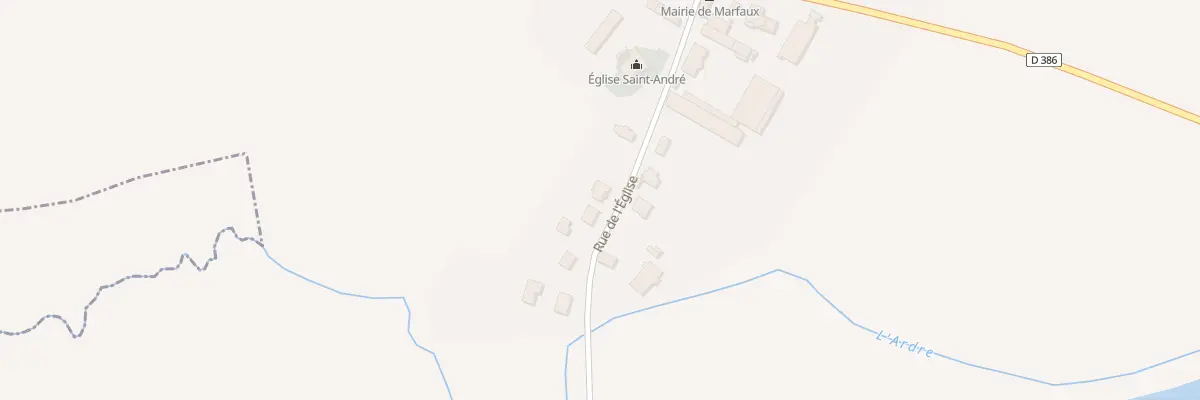 Plan du 9001 Gr Grande Rue à Marfaux