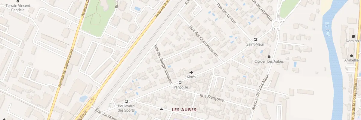 Plan du 8 Rue des Tiercelets à Montpellier
