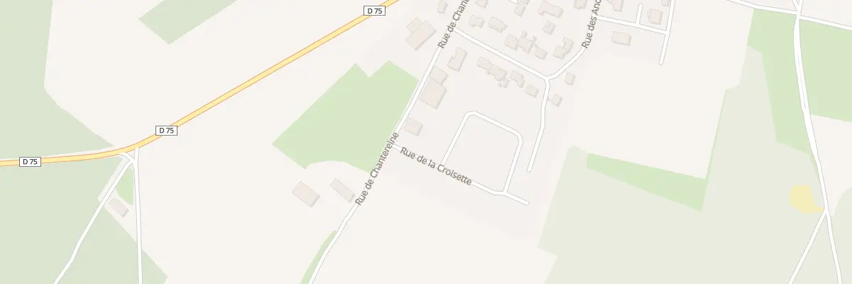 Plan du 1 Rue de la Croisette à Trigny