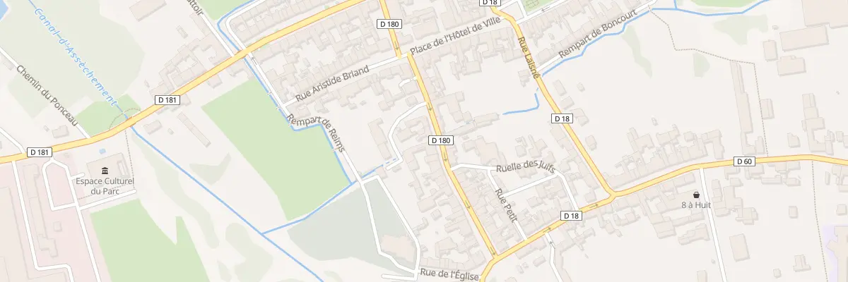 Plan du 29 Rue du Général de Gaulle à Sissonne