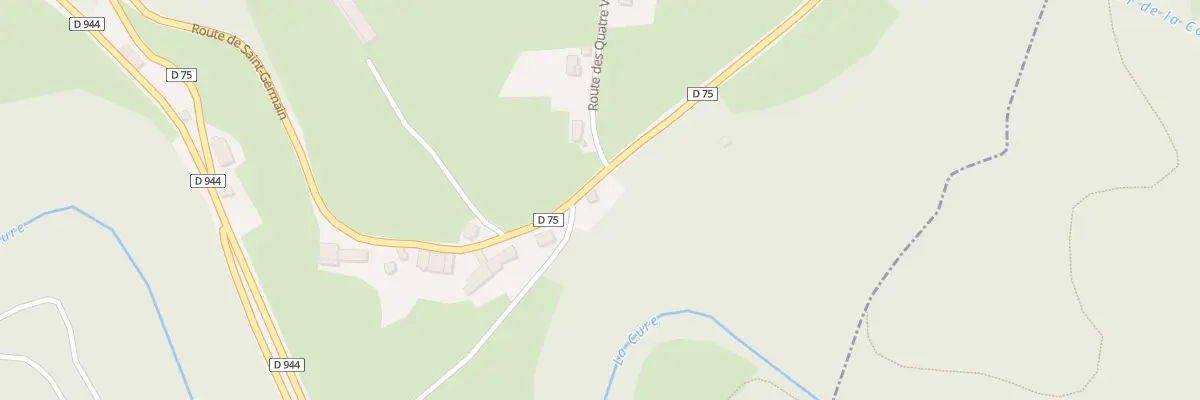 Plan du 20 Rte de St Germain à Chastellux-sur-Cure
