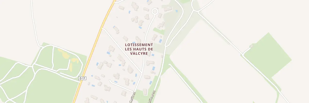 Plan du 70 Av Jacques Gaffinel à Valflaunès