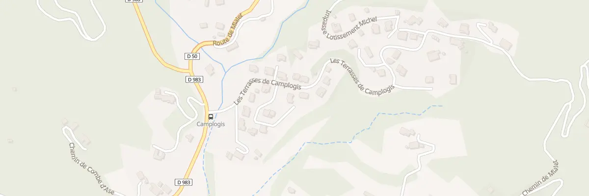 Plan du 1040 Generi à Saint-Jean-du-Gard