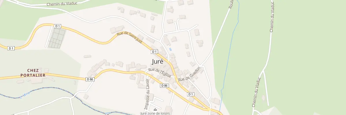 Plan du 5048 Le Bourg à Juré