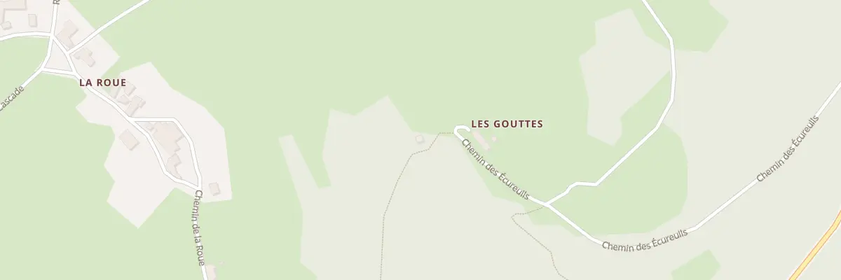 Plan du 827 Che des Écureuils à Sauvain