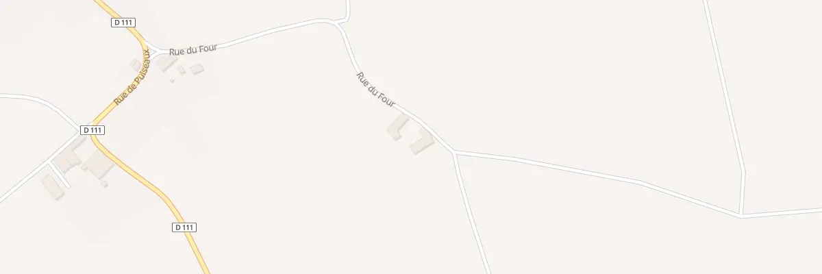 Plan du 10 Rue Du Four à Eaux-Puiseaux