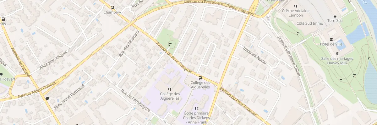 Plan du 669 Av du Pont Trinquat à Montpellier