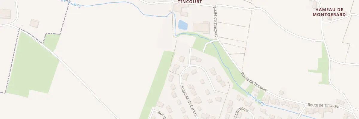 Plan du 17 Imp de Cahors à Vinay