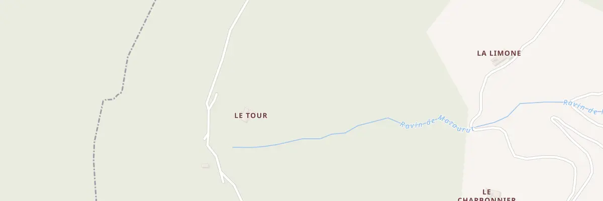 Plan du 5001 Tour du Castanet au Collet-de-Dèze