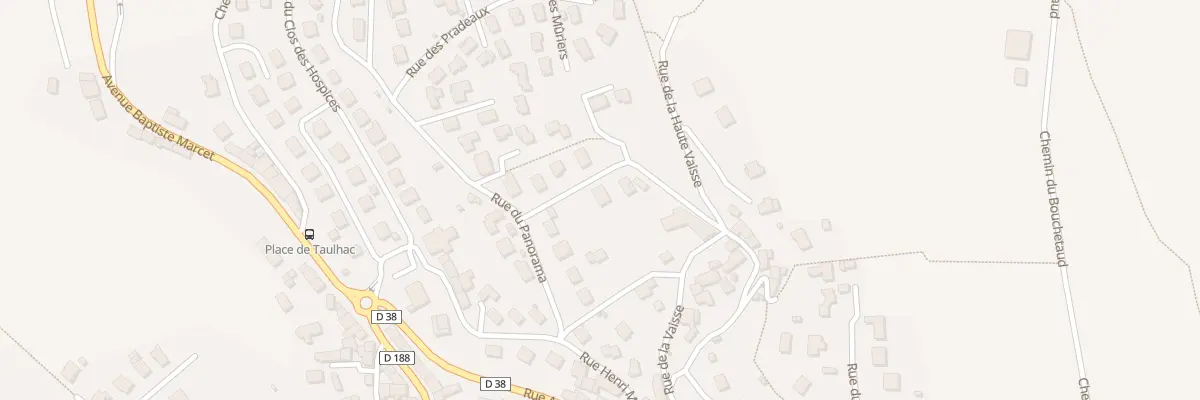 Plan du 4 Rue du Bouchetaud au Puy-en-Velay