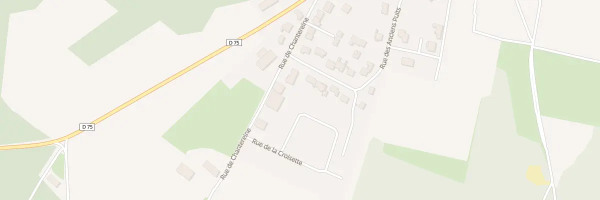 Plan du 10 Rue des Poiriers à Trigny