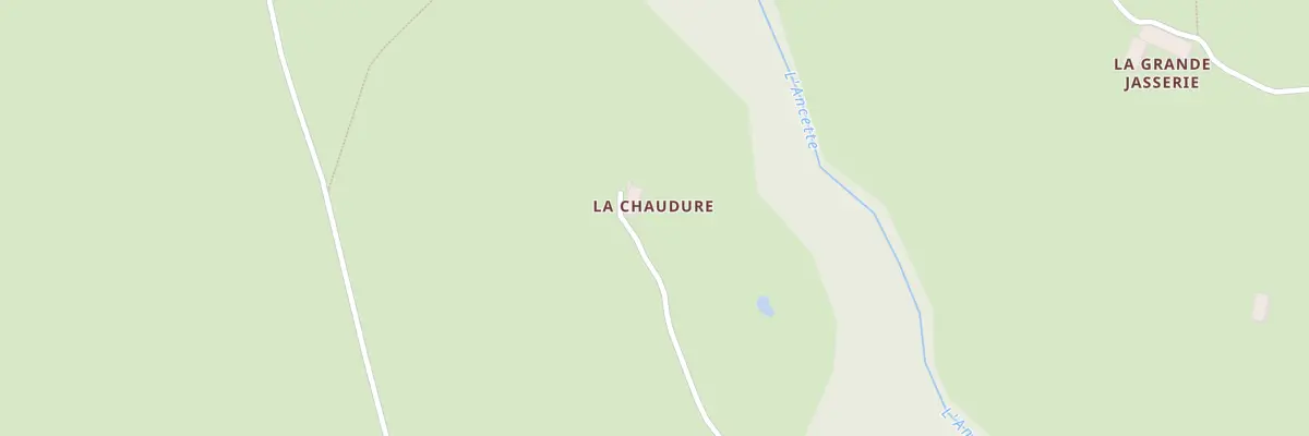Plan du 5958 La Chaudure à Saint-Anthème