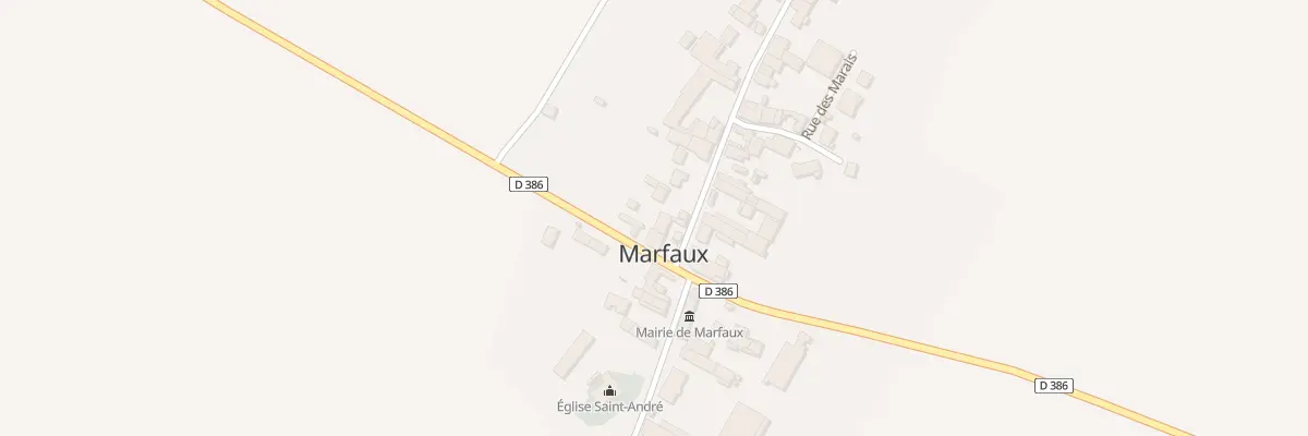 Plan du 5012 Le Village à Marfaux