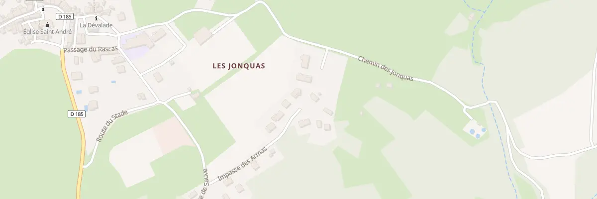 Plan du 4 Imp des Armas à Monoblet