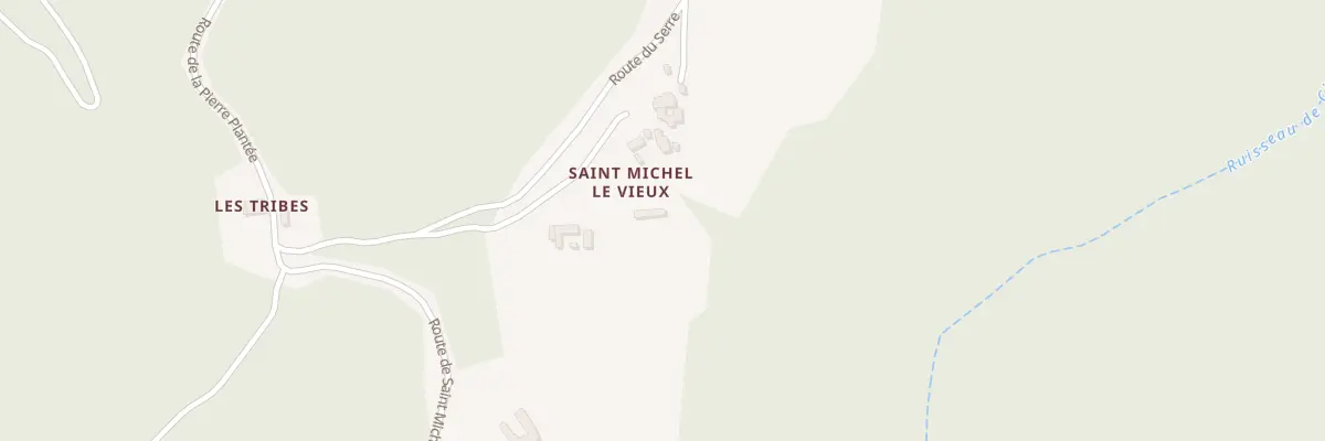 Plan du 5113 St Michel Le Vieux à Saint-Michel-de-Dèze