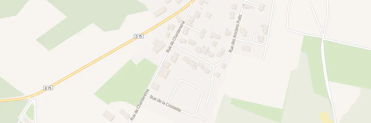 Plan du 12 Rue de Chantereine à Trigny